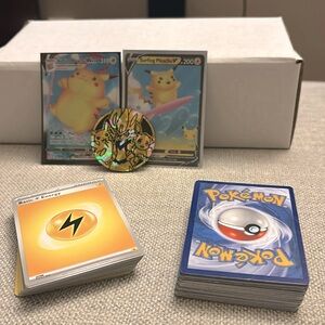 Surfing pikachu v and surfing pikachu vmax lot